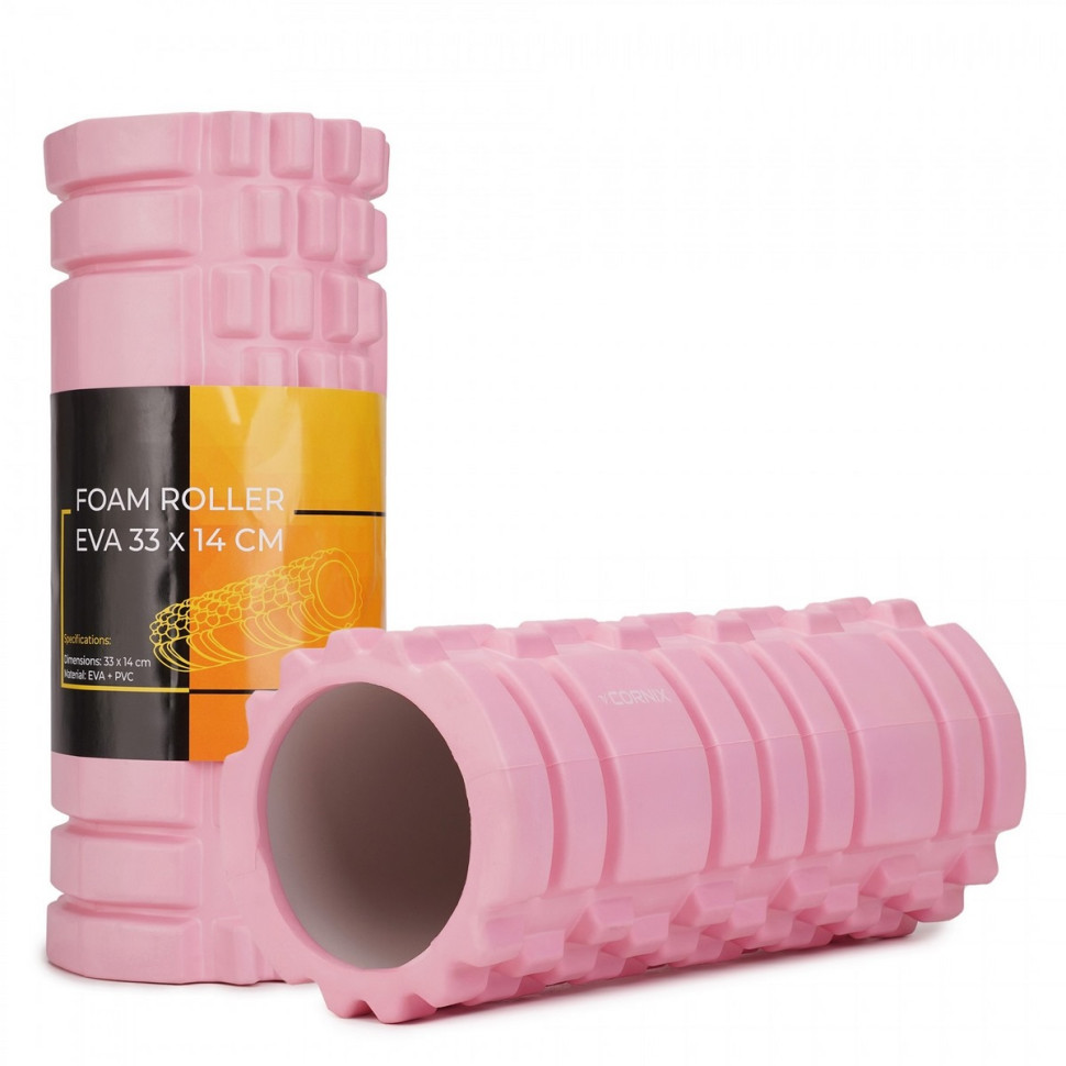 Масажний ролик Cornix XR-0036 EVA 33 x 14 см, Light Pink