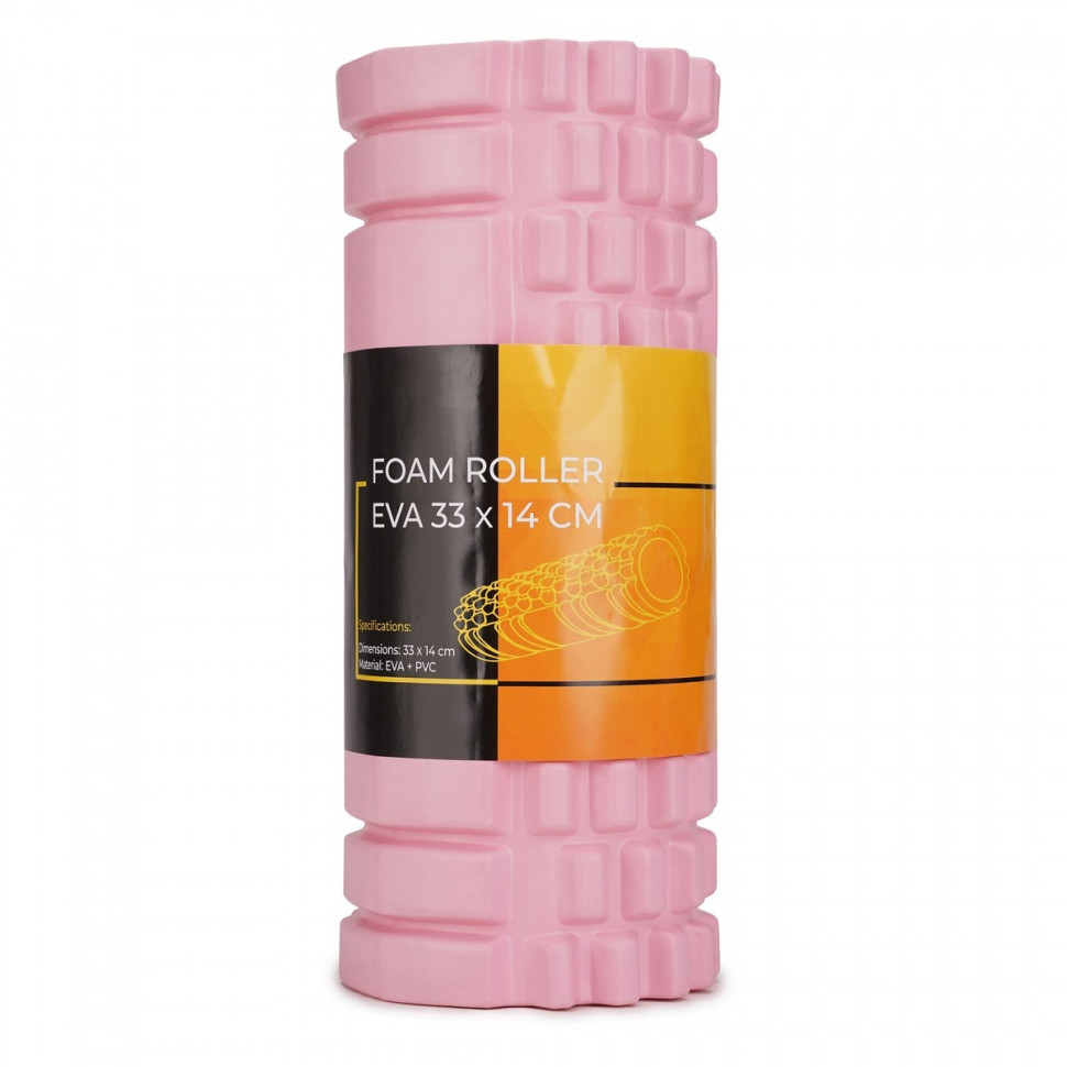Масажний ролик Cornix XR-0036 EVA 33 x 14 см, Light Pink