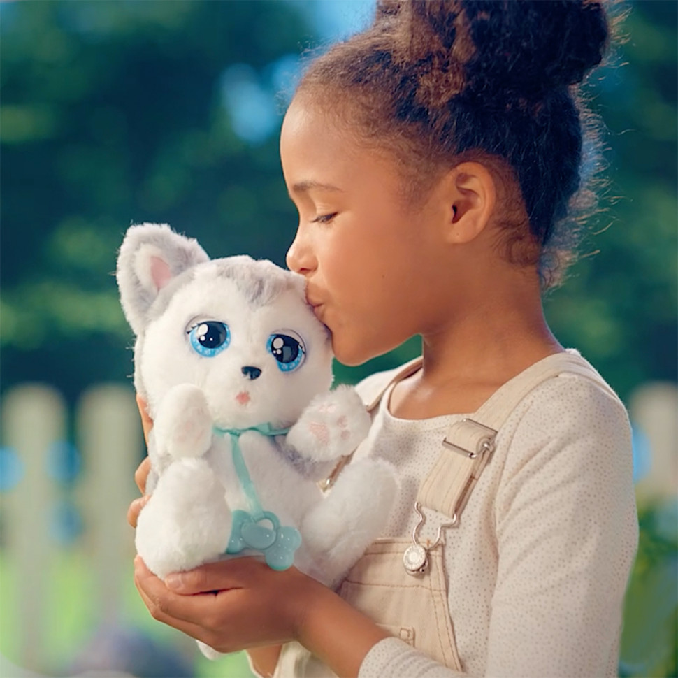Интерактивная игрушка Щенок хаски Флоуи Baby Paws 917644IM со звуком