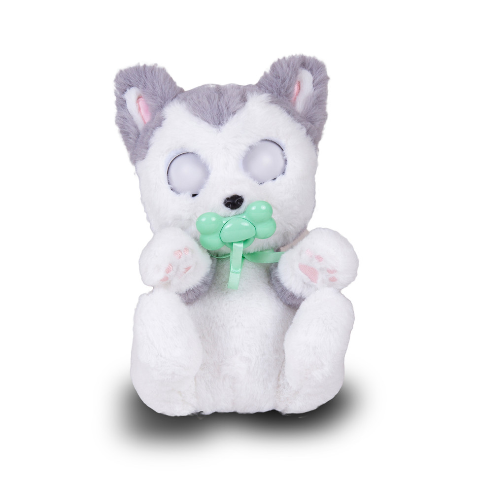 Интерактивная игрушка Щенок хаски Флоуи Baby Paws 917644IM со звуком