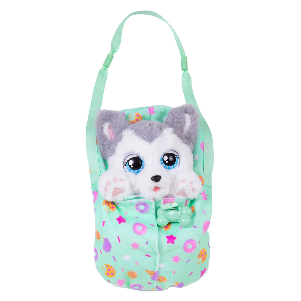 Интерактивная игрушка Щенок хаски Флоуи Baby Paws 917644IM со звуком