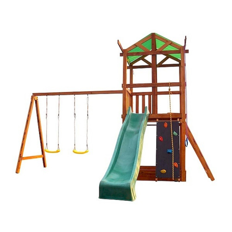 Ігровий комплекс для вулиці SportBaby Babyland-3 з пісочницею