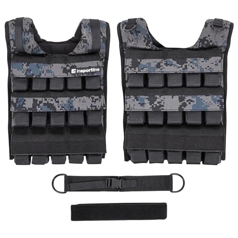 Жилет-утяжелитель для тренировок Marine inSPORTline 21709, 30 кг