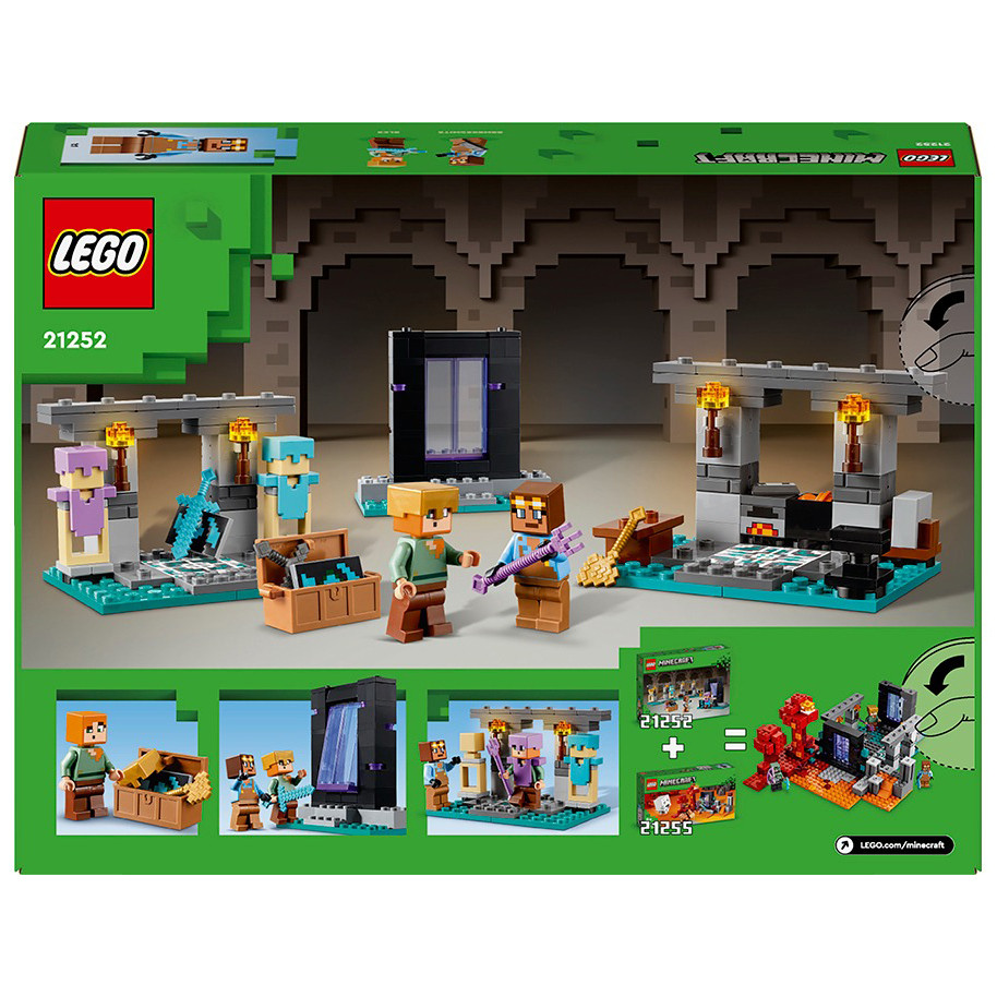 Конструктор Lego Minecraft Оружейная машина 21252LG 203 детали