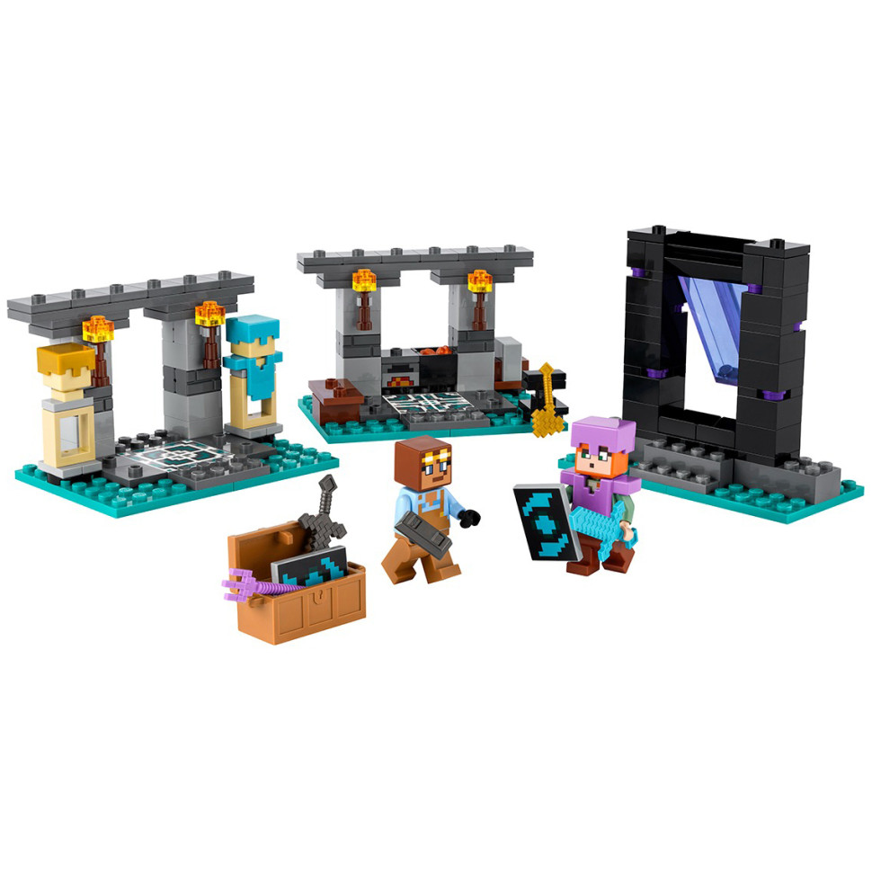 Конструктор Lego Minecraft Оружейная машина 21252LG 203 детали