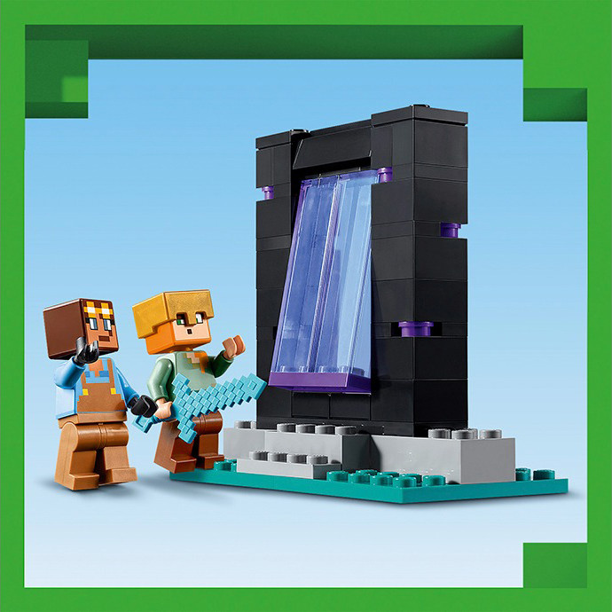 Конструктор Lego Minecraft Оружейная машина 21252LG 203 детали