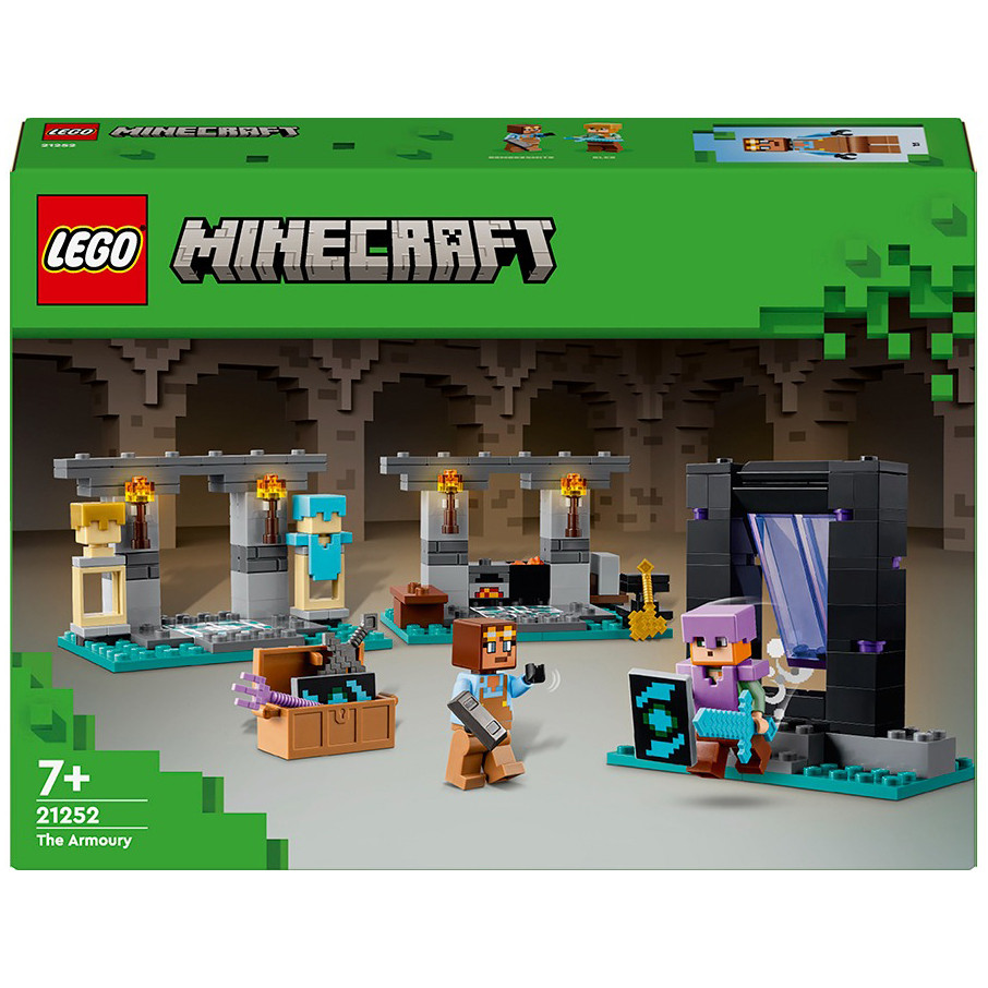 Конструктор Lego Minecraft Оружейная машина 21252LG 203 детали