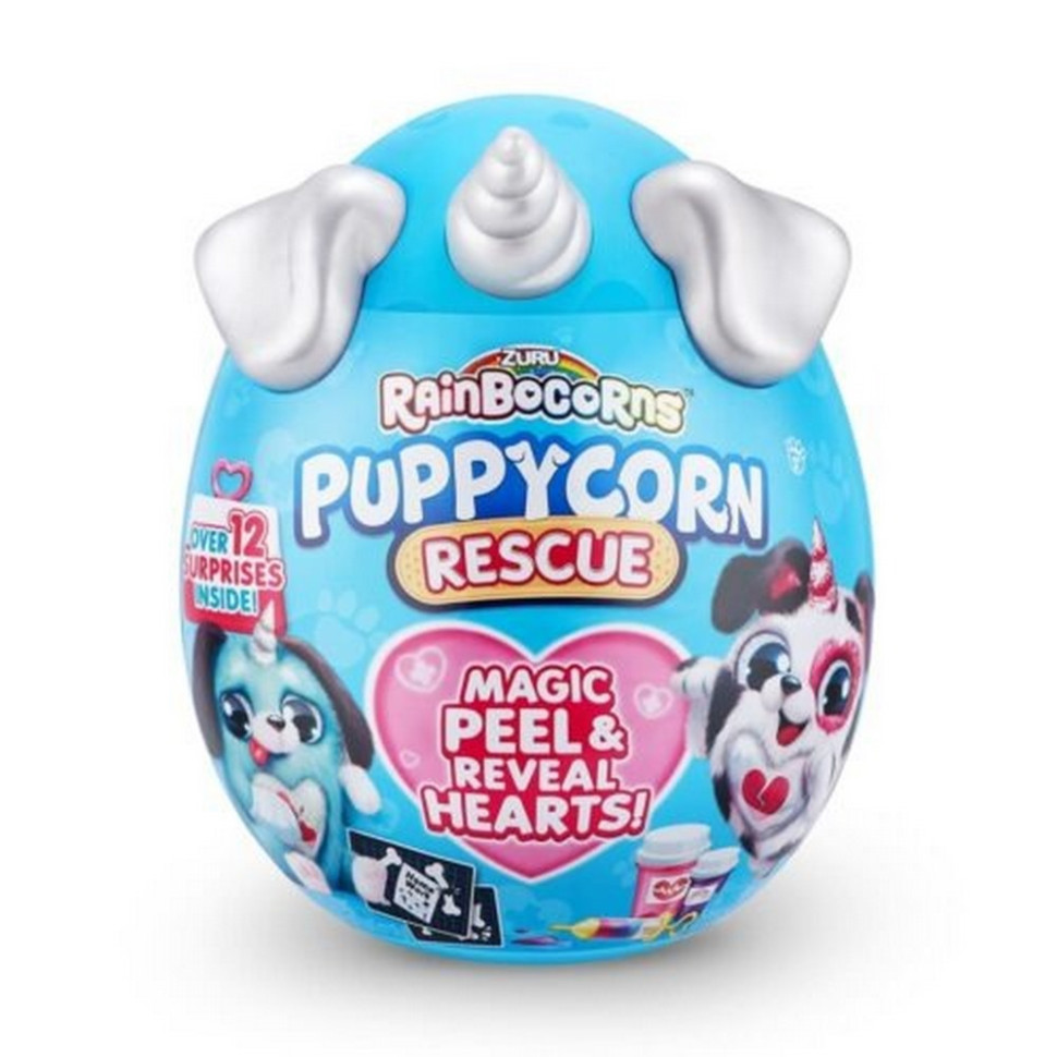 Мягкая игрушка-сюрприз Rainbocorn 9261B (серия Puppycorn Rescue)