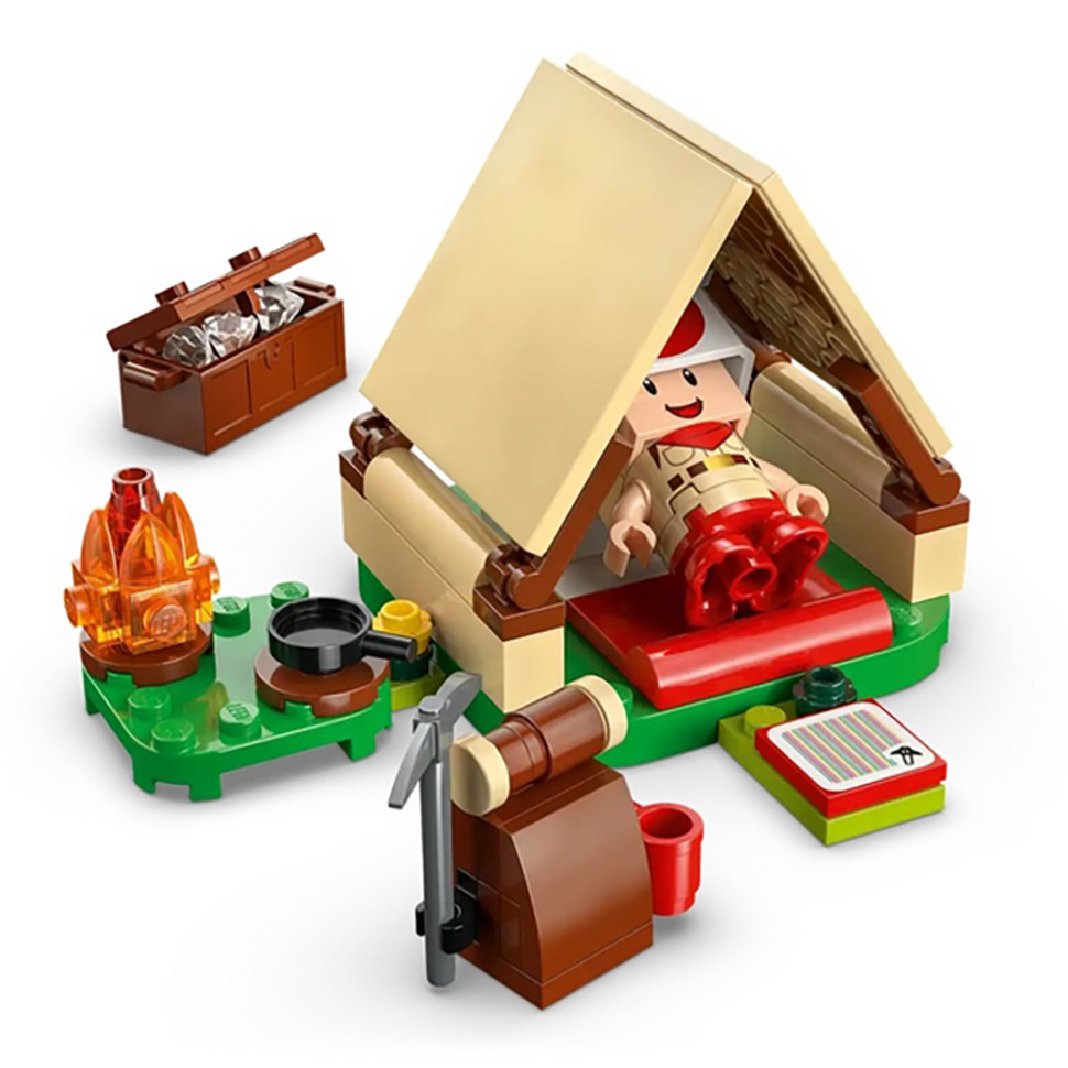Конструктор Super Mario Табір Captain Toad LEGO 72040, 159 деталей