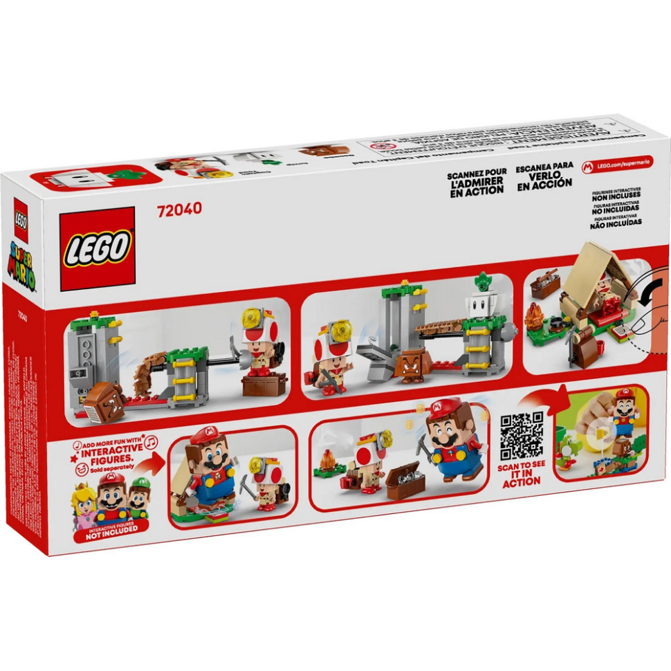 Конструктор Super Mario Табір Captain Toad LEGO 72040, 159 деталей