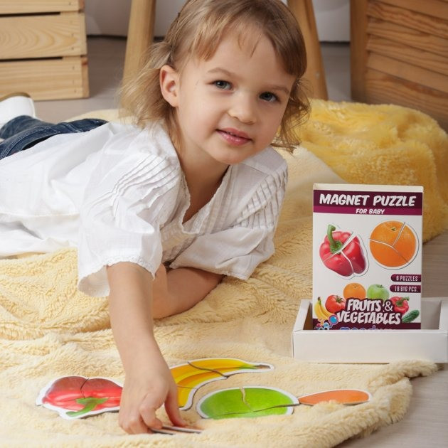 Набор магнитов Baby puzzle 