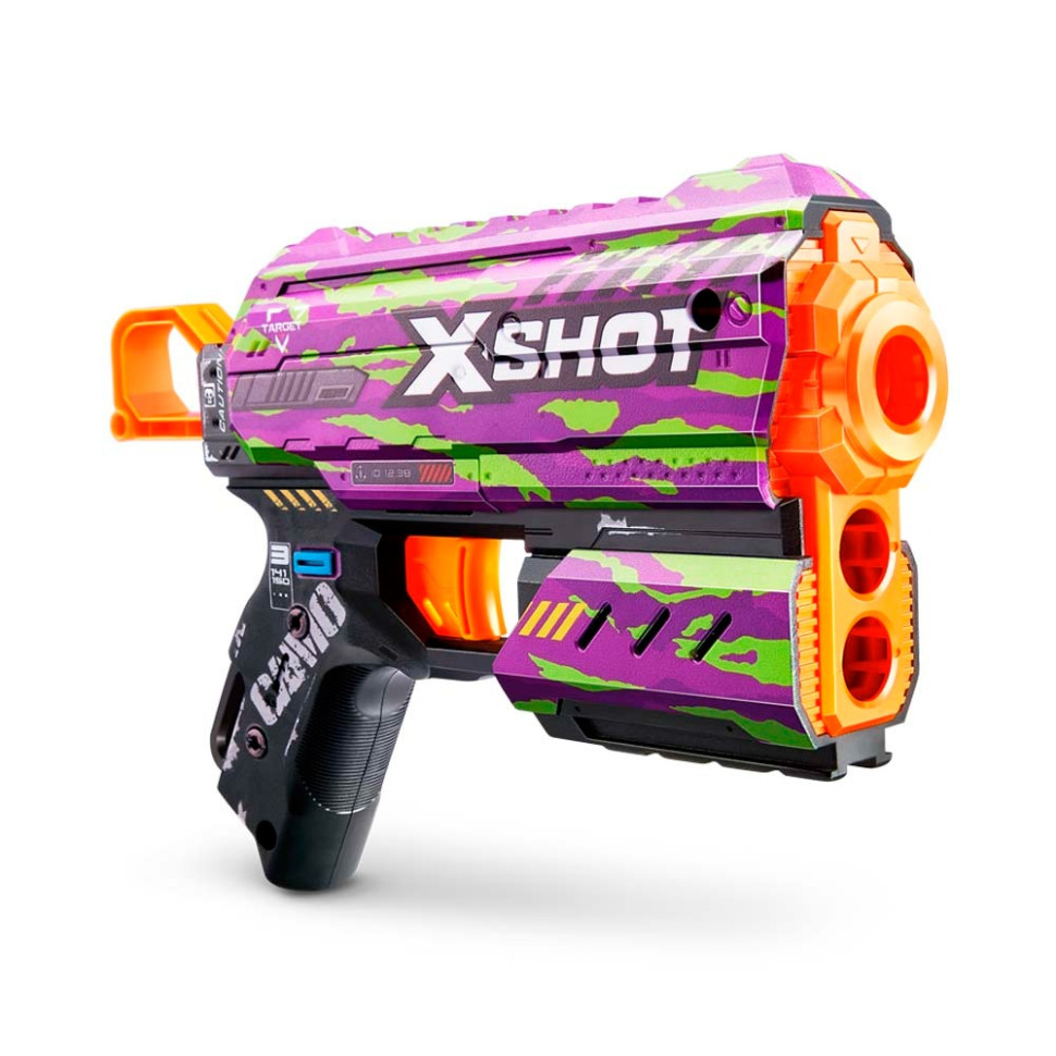 Швидкострільний бластер Skins Flux Crucifer X-Shot Zuru 36516J 8 патронів