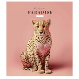 Тетрадь общая "Love in paradise" Школярик 036-3256L-2 в линию, 36 листов
