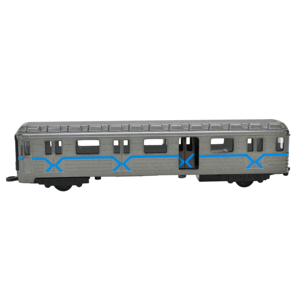 Детский игровой Вагон-метро АВТОПРОМ 7875M(Grey) масштаб 1:43
