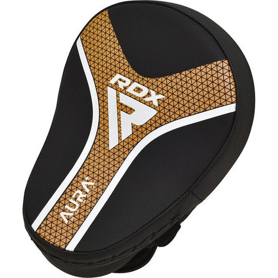 Лапи боксерські FOCUS PAD AURA PLUS T-17 RDX Inc Limited FPR-T17BGL+ Black Golden