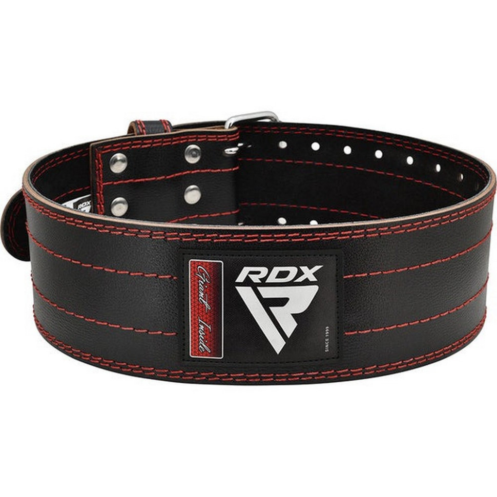 Пояс для пауерліфтингу RD1 RDX Inc Limited WPB-RD1R-L, шкіряний, Red, L