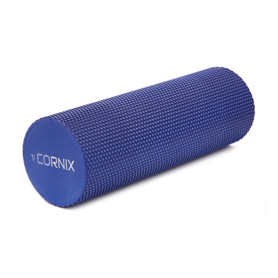 Масажний ролик (валик, ролер) Cornix XR-0304 Navy Blue 45 x 15 см