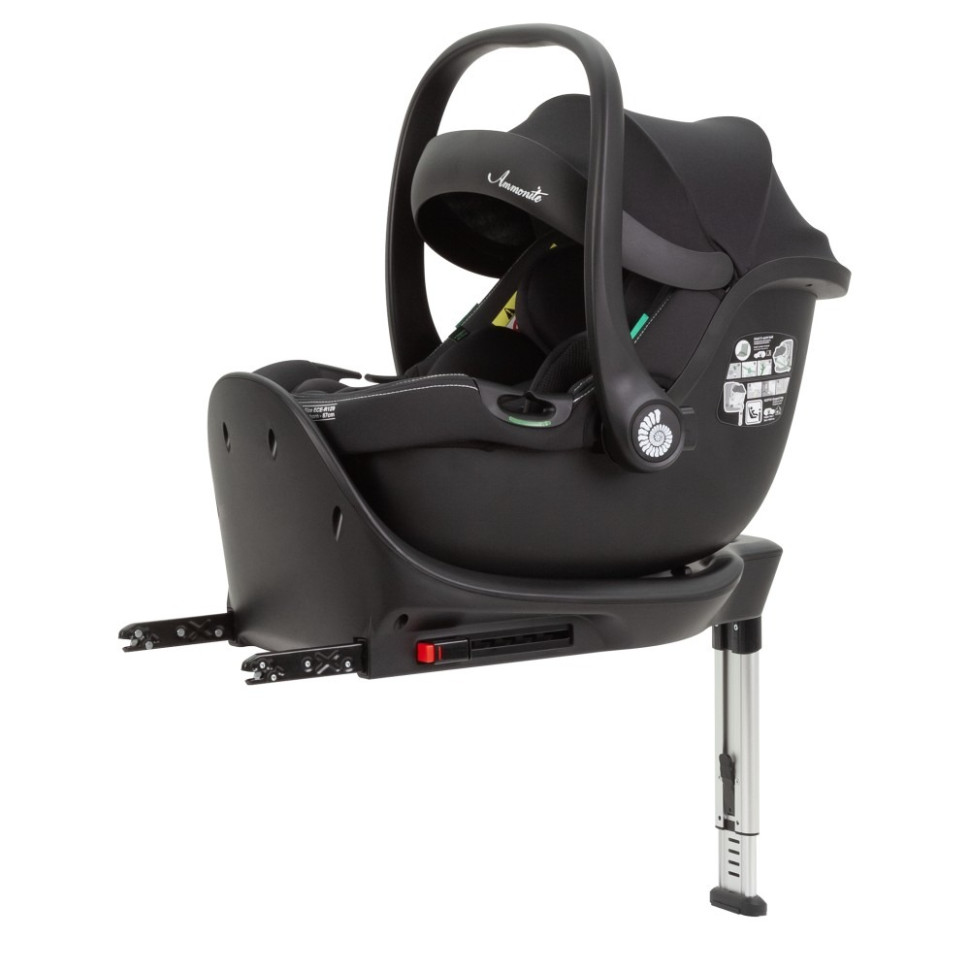 Дитяче автокрісло+база Ammonite Carrello CRL-8803 Absolute Black