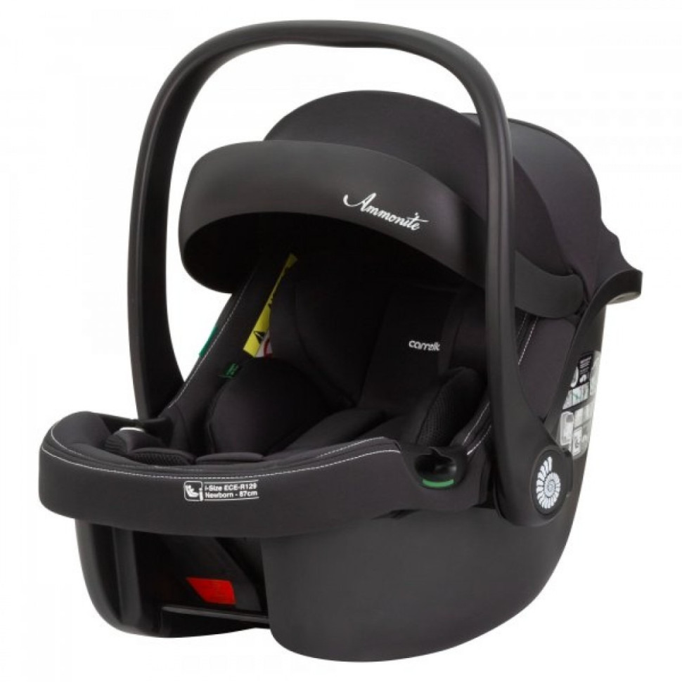 Дитяче автокрісло+база Ammonite Carrello CRL-8803 Absolute Black
