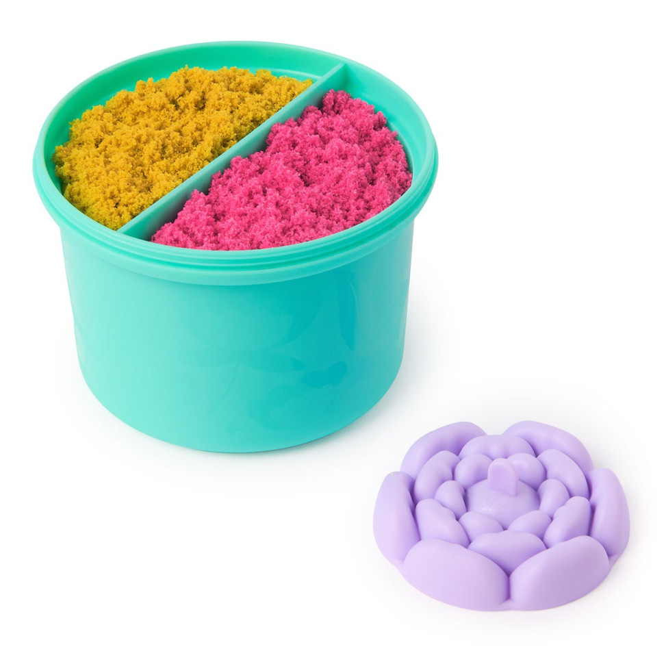 Набор песка для детского творчества Сказочные цветы Kinetic Sand 71677