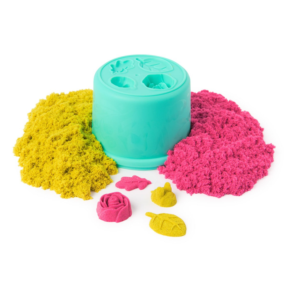 Набор песка для детского творчества Сказочные цветы Kinetic Sand 71677