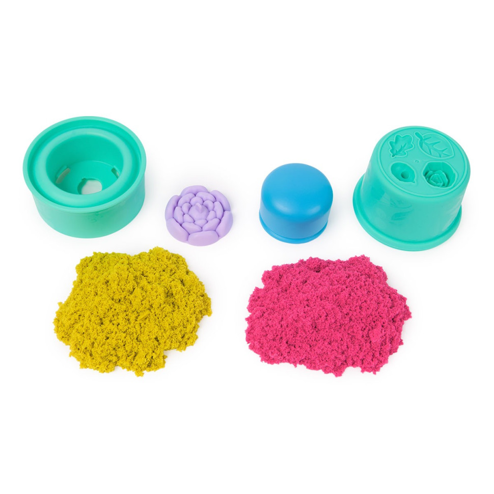 Набор песка для детского творчества Сказочные цветы Kinetic Sand 71677