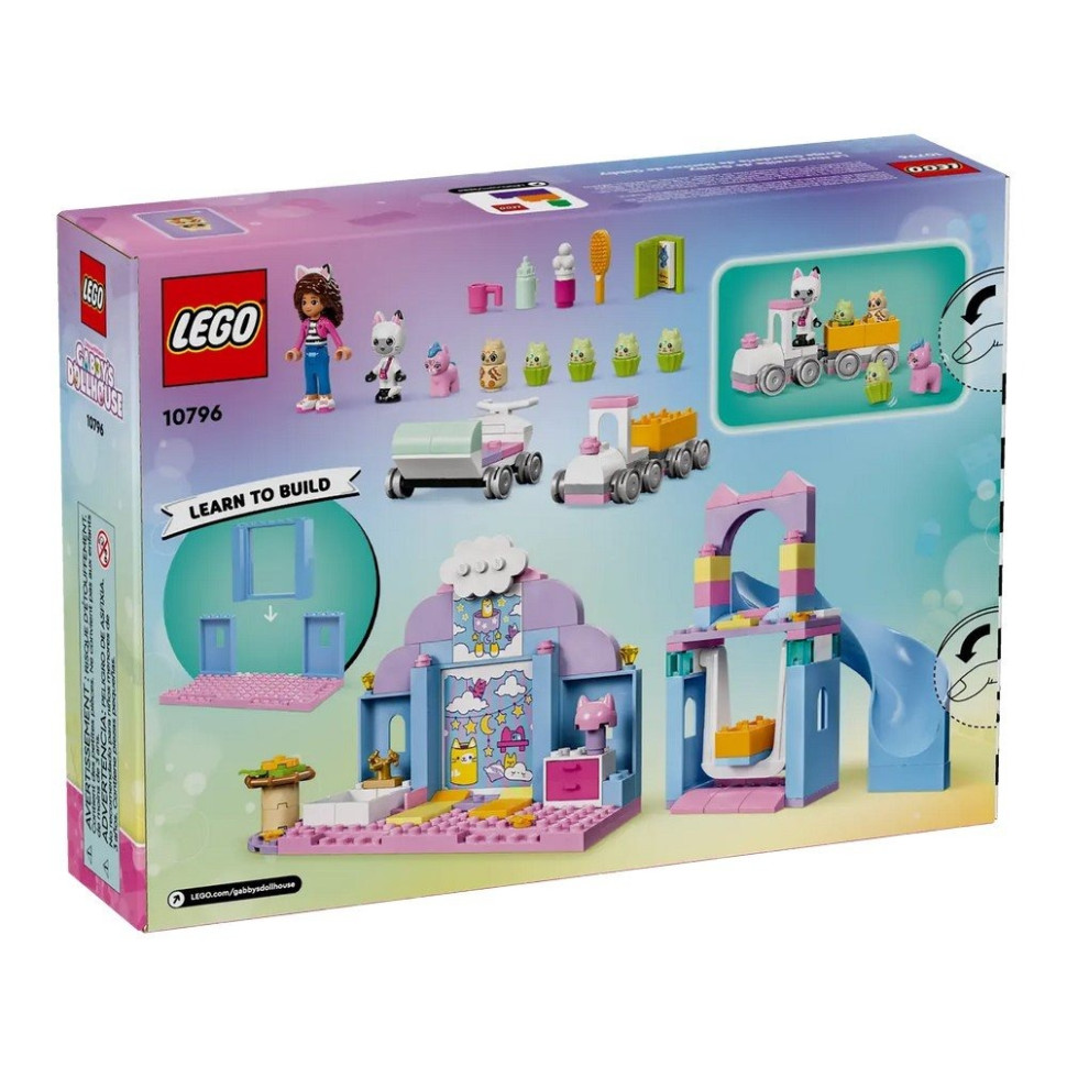 Конструктор «Мини-кото-ясли Габби» LEGO 10796LG 165 деталей