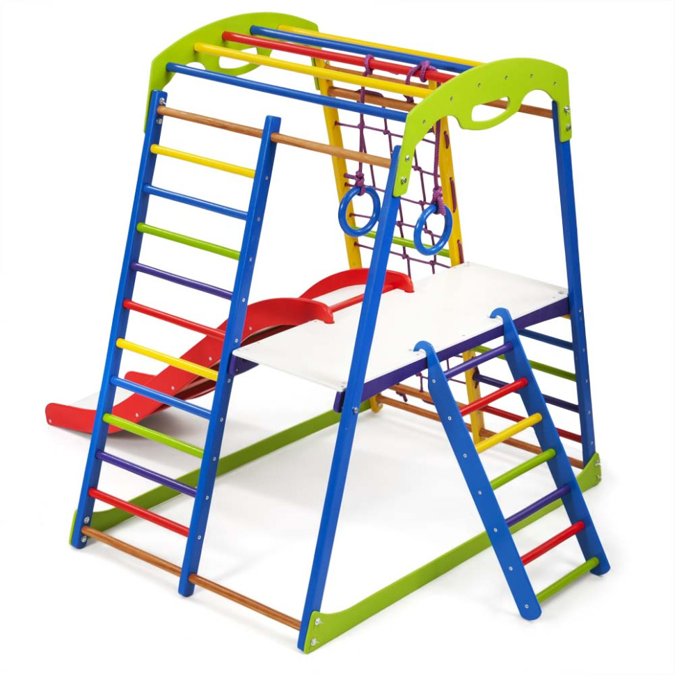 Дитячий спортивний комплекс SportBaby SportWood Plus 2 для дому