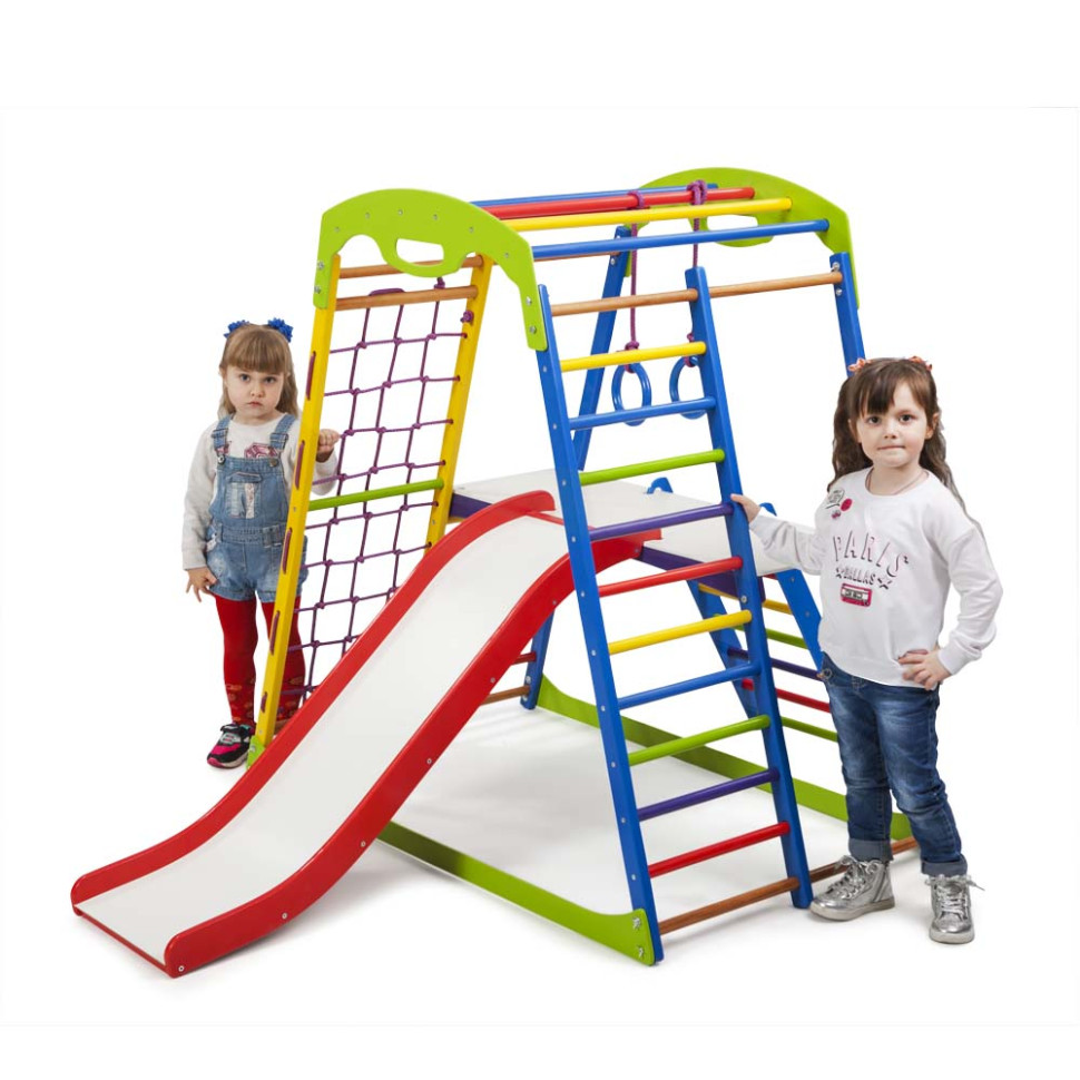 Дитячий спортивний комплекс SportBaby SportWood Plus 2 для дому