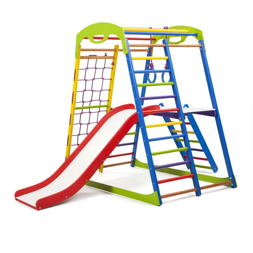Дитячий спортивний комплекс SportBaby SportWood Plus 2 для дому