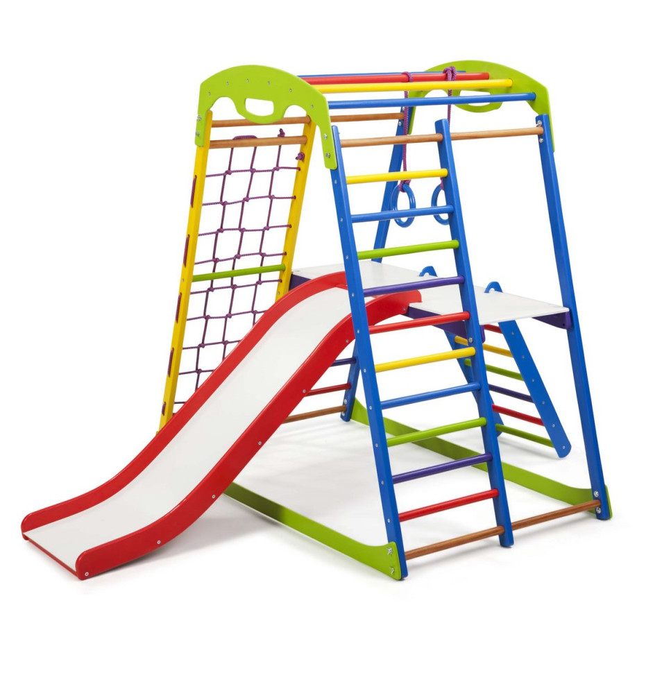 Дитячий спортивний комплекс SportBaby SportWood Plus 2 для дому