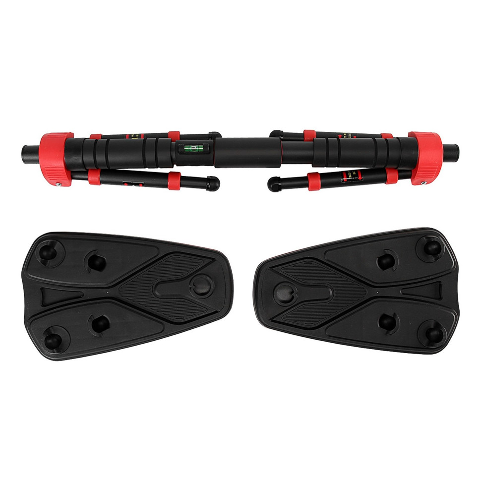 Турнік розсувний Elite+ Cornix XR-0293 Black/Red, розмір 65 х 90 см