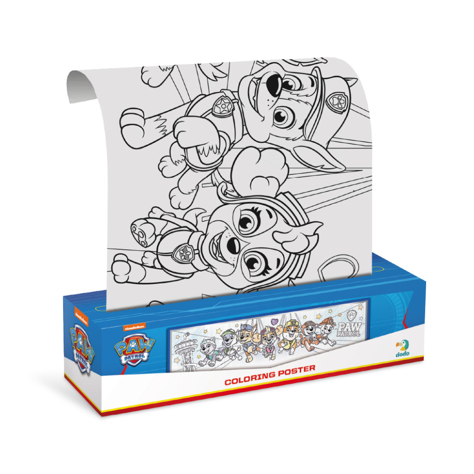 Розмальовка дитяча Paw Patrol Команда DoDo Toys 200191, 70х16 см