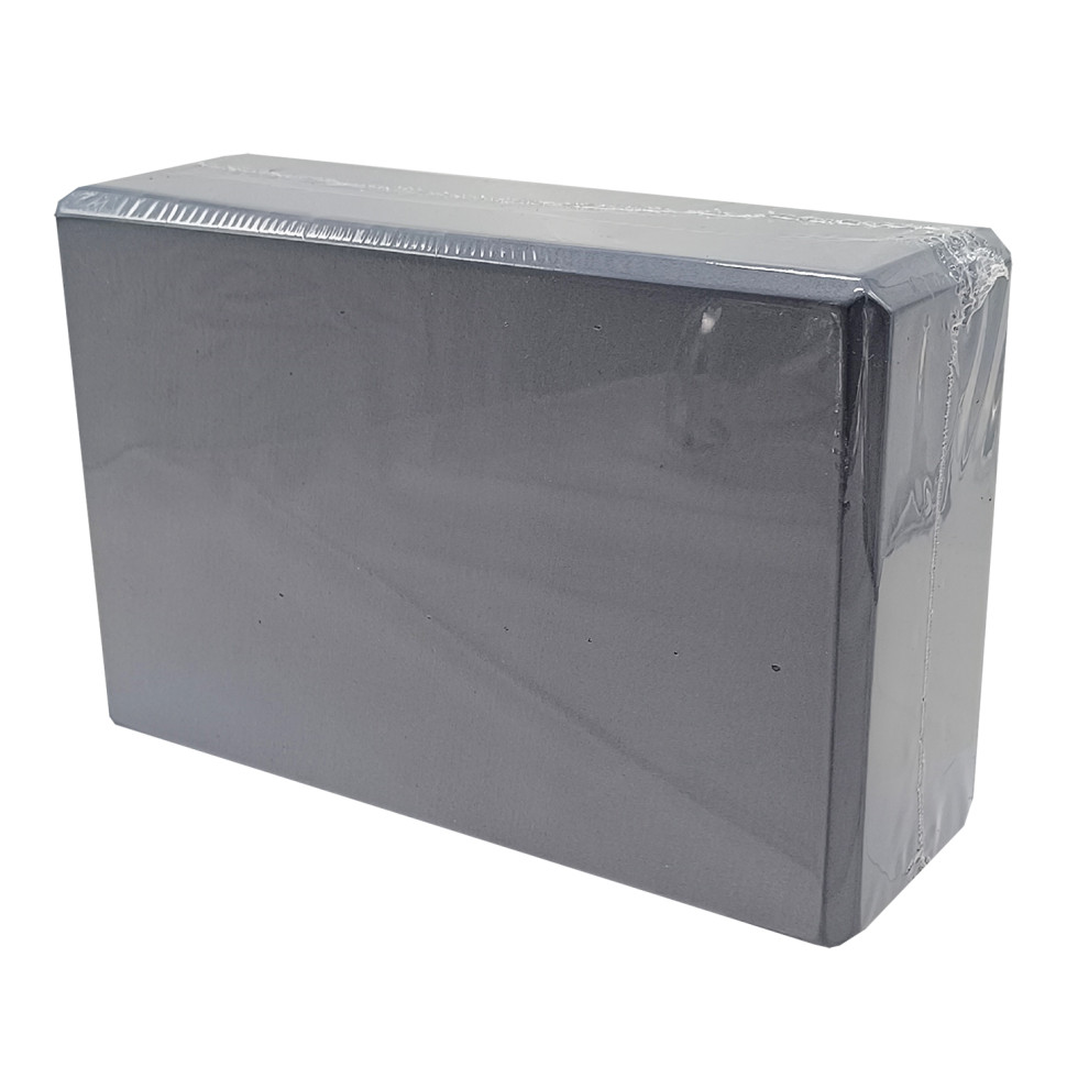 Блок для йоги Bambi FT0861(Grey) EVA 23 х 15 х 7 см