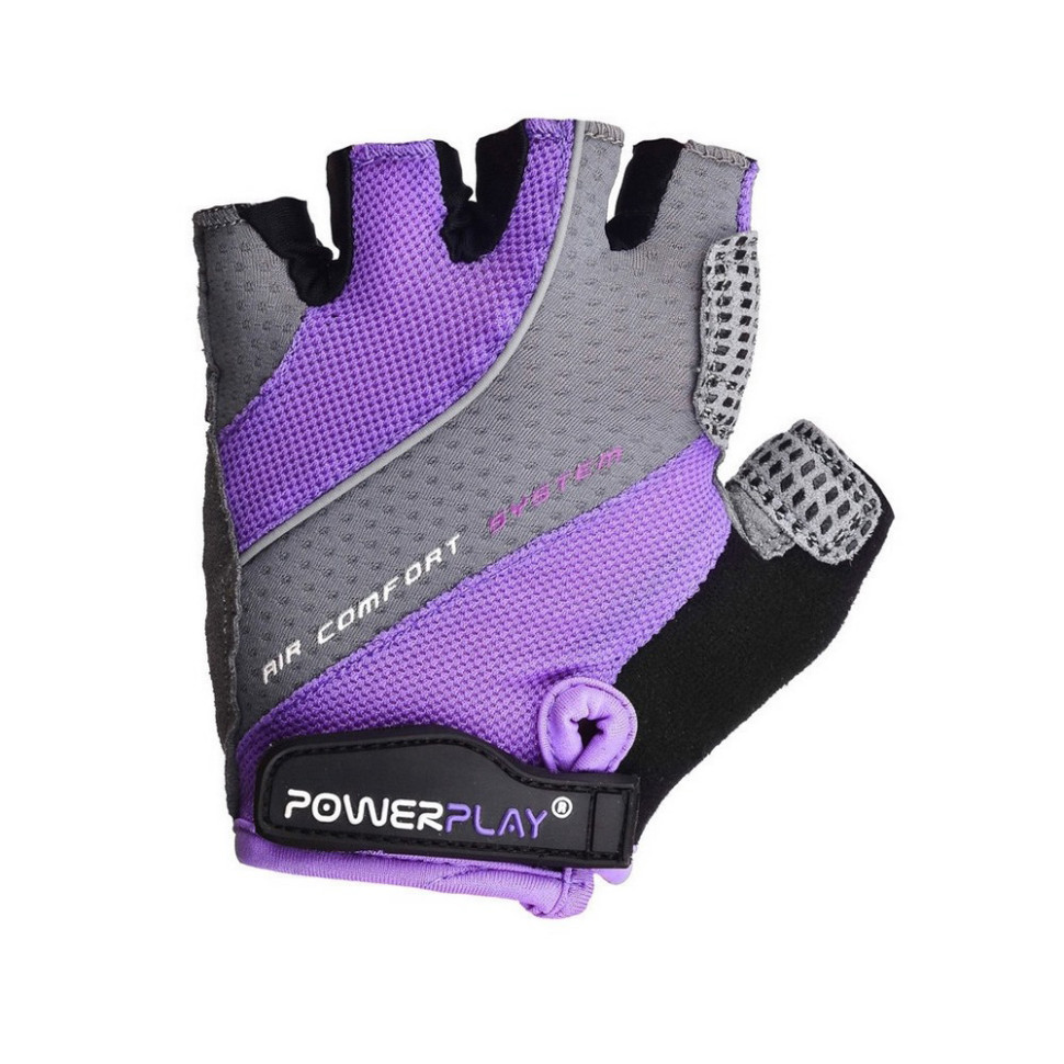 Велоперчатки PowerPlay 5023A_XS_Purple_Lady, XS