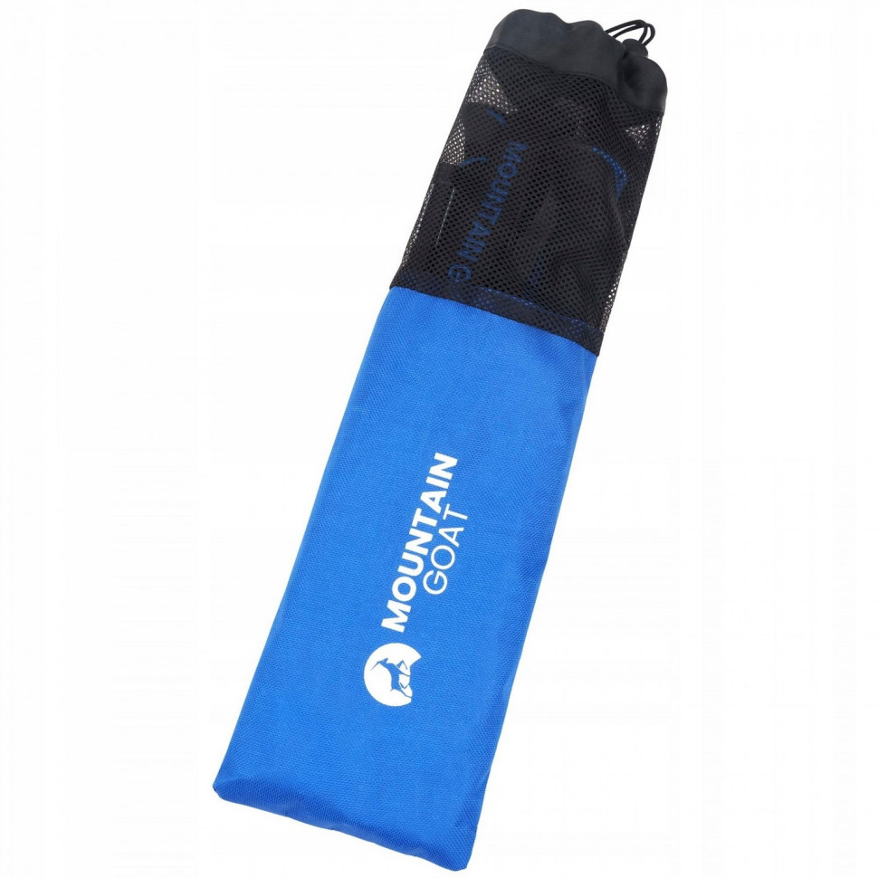 Треккинговые палки Goat Pro+ Mountain MG0007, 43-130 см, Black/Blue