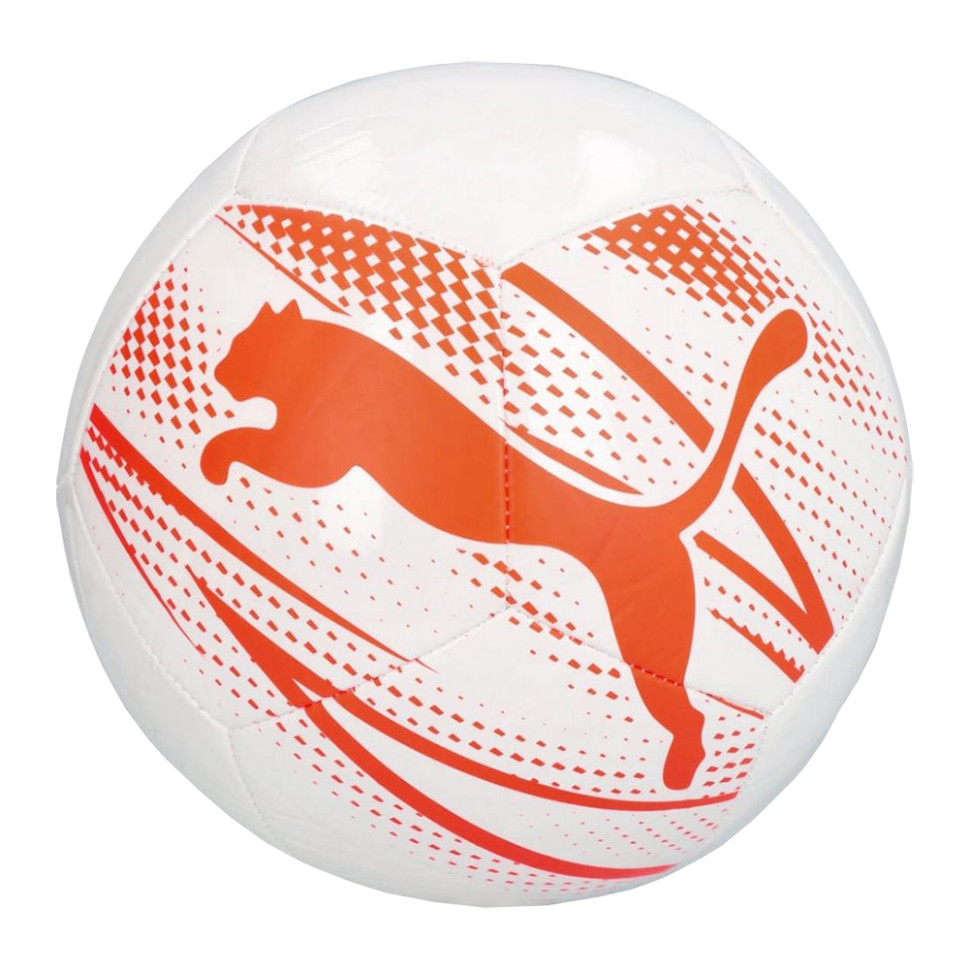 М'яч футбольний ATTACANTO Graphic Puma 084073-17-4 біло-помаранчевий № 4