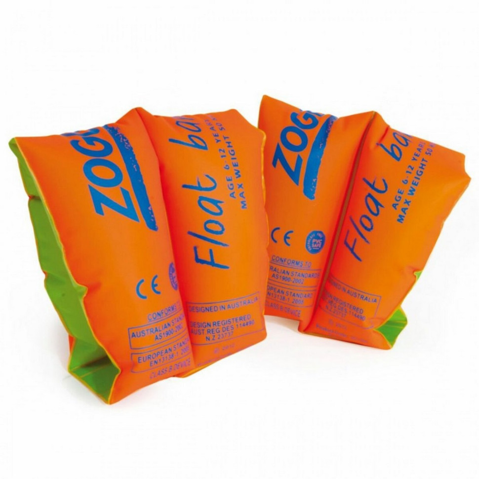 Нарукавники для плавання Float Bands Zoggs 301203 помаранчеві