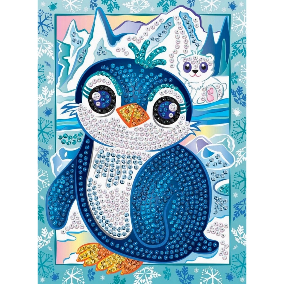 Набір для творчості Sequin Art SMOOGLES Пінгвін SA1817