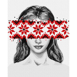 Картина по номерам "Оберег" ©alina.slobodian.art Идейка KHO2561, 40х50 см
