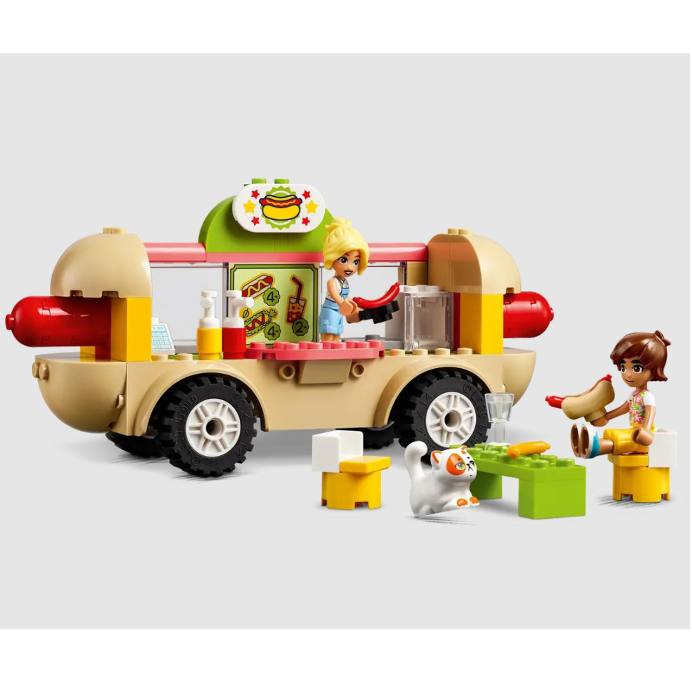 Конструктор LEGO Friends Грузовик с хот-догами 42633, 100 деталей
