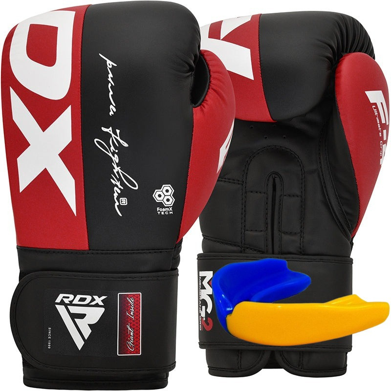 Боксерские перчатки REX F4 RDX Inc Limited BGR-F4R-10OZ 10 унций (капа в комплекте)