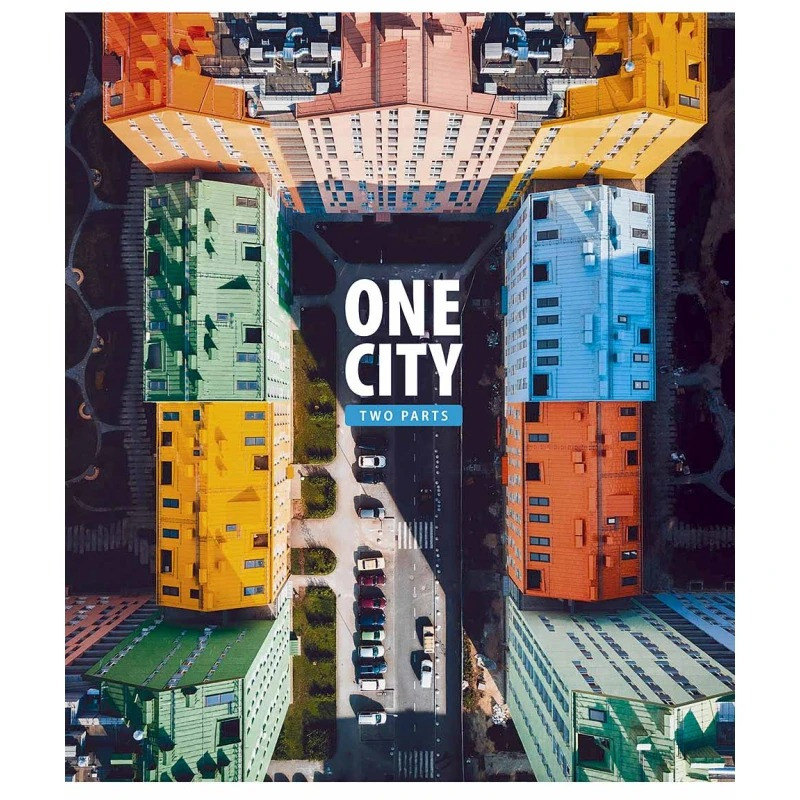 Тетрадь общая «One city, 2 parts» Школярик 080-3137L-5 в линию, 80 листов