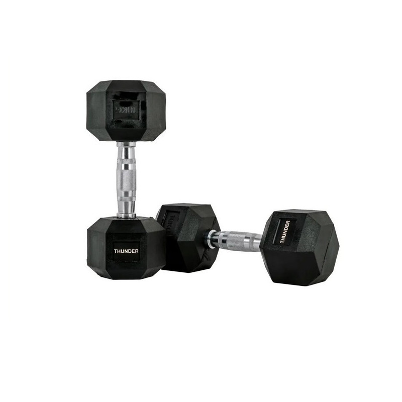 Гантель шестигранна Thunder HEXAGONAL-DUMBBELLS-10KG 10 кг