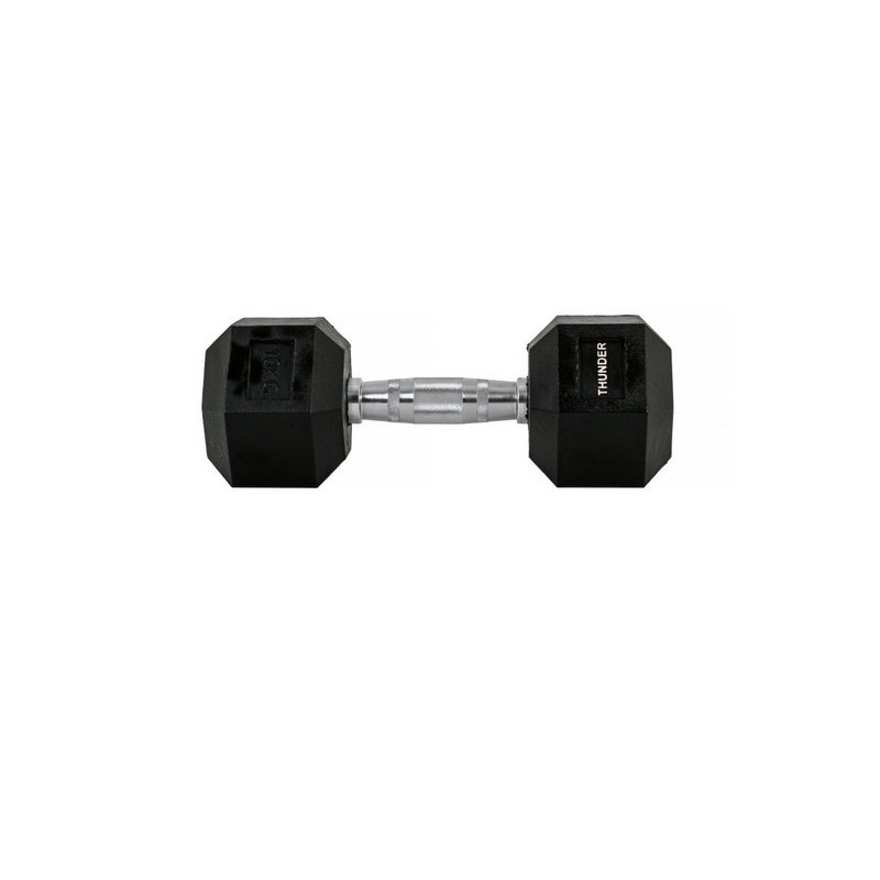 Гантель шестигранна Thunder HEXAGONAL-DUMBBELLS-10KG 10 кг
