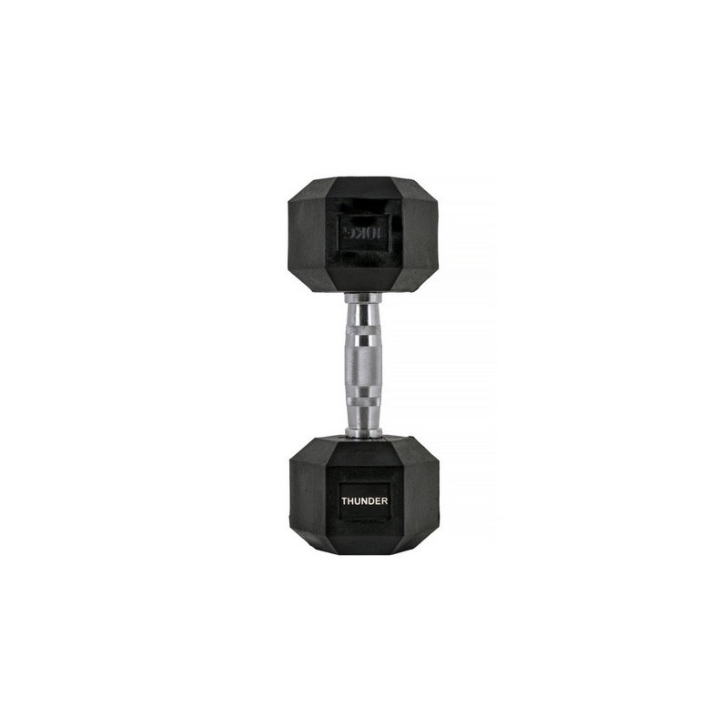 Гантель шестигранна Thunder HEXAGONAL-DUMBBELLS-10KG 10 кг