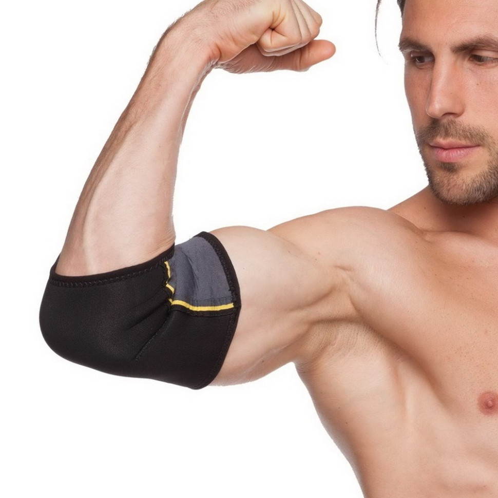 Налокітник еластичний MUTE Gemini Sport GMT-9026 чорний