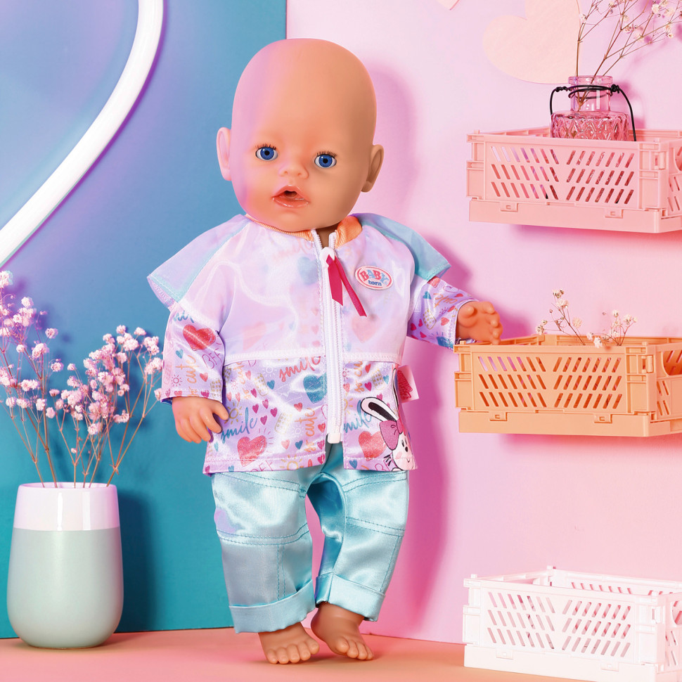 Набор одежды для куклы BABY BORN 832622 Аква кэжуал