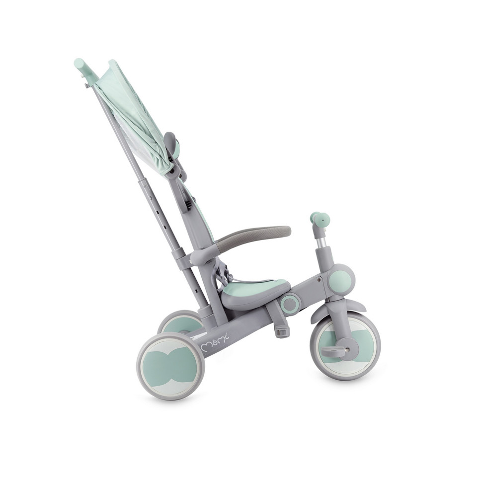 Дитячий триколісний велосипед 4 в 1 SOLIVIA MoMi ROTR00018 green