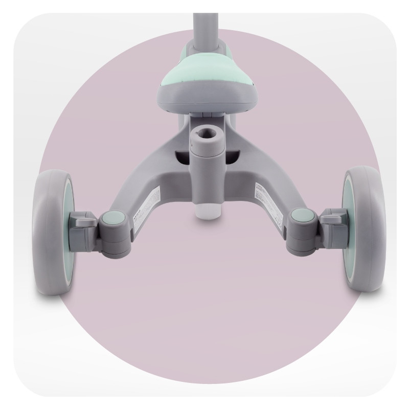 Дитячий триколісний велосипед 4 в 1 SOLIVIA MoMi ROTR00018 green
